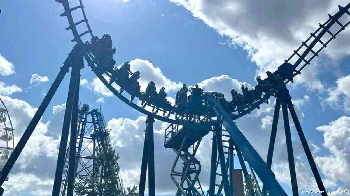 Pleasurewood Hills rollercoaster sparks and smokes as children left 'screaming'
