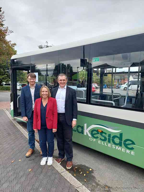 Video: New bus service connects Ellesmere and Wem
