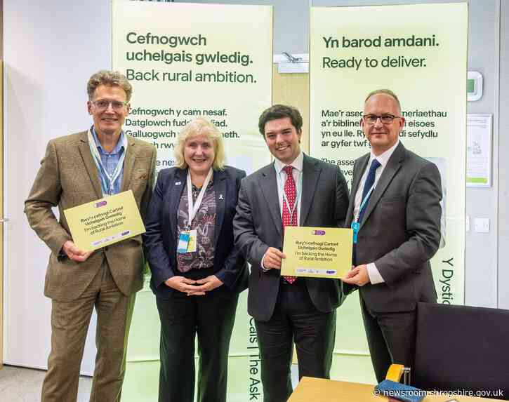 Marches leaders take rural growth case to the Senedd