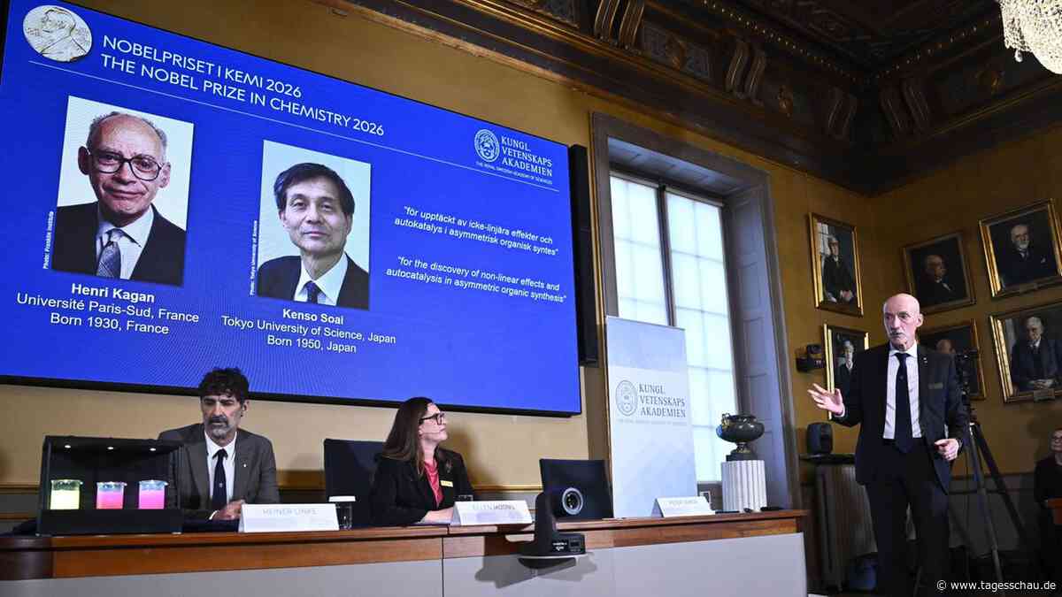 Grundlegendes Konzept entdeckt - Chemie-Nobelpreis für Japaner und Franzosen