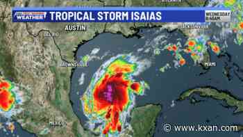 Tropical Storm Isaias forms in the Gulf, forecast to intensify
