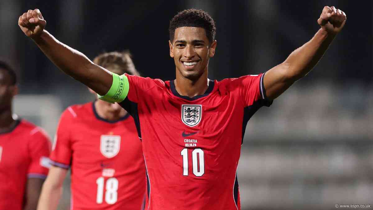 Bellingham hits new heights for England as Tuchel gets best out of Real Madrid star