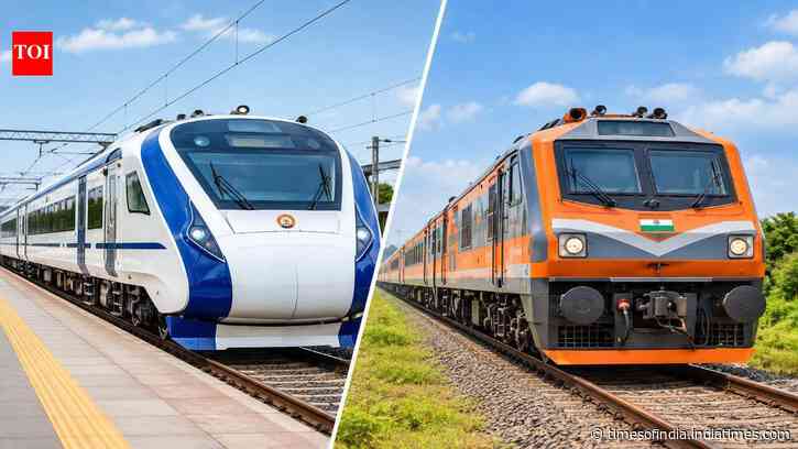 Vande Bharat vs Amrit Bharat: What's the main difference in speed, fare, coaches and facilities