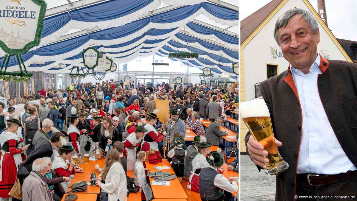 Brauerei-Chef appelliert an die Augsburger: „Wir haben ein Fest, dann müssen wir hingehen“