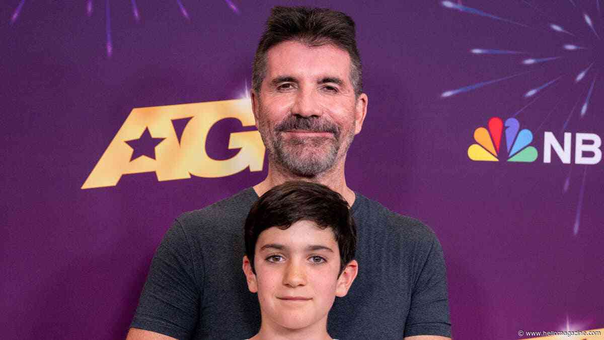 Simon Cowell's son Eric, 12, looks more grown-up than ever in new photo