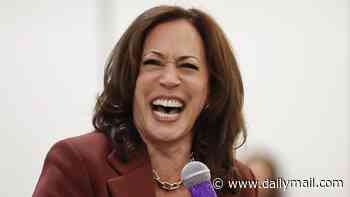 Kamala wonders where the applause is after delivering what she thought was a killer line... then bursts into trademark cackle