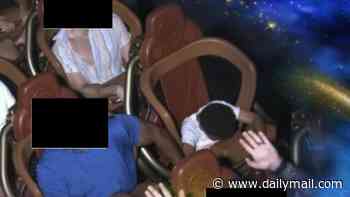 Boy, 9, tossed around like a ragdoll on 62mph Universal Orlando rollercoaster after passing out, lawsuit claims, with mom sharing photo of him unconscious