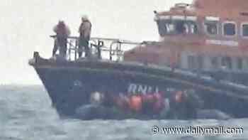 Small boat carrying 32 migrants intercepted a mile from Dover after someone onboard calls 999