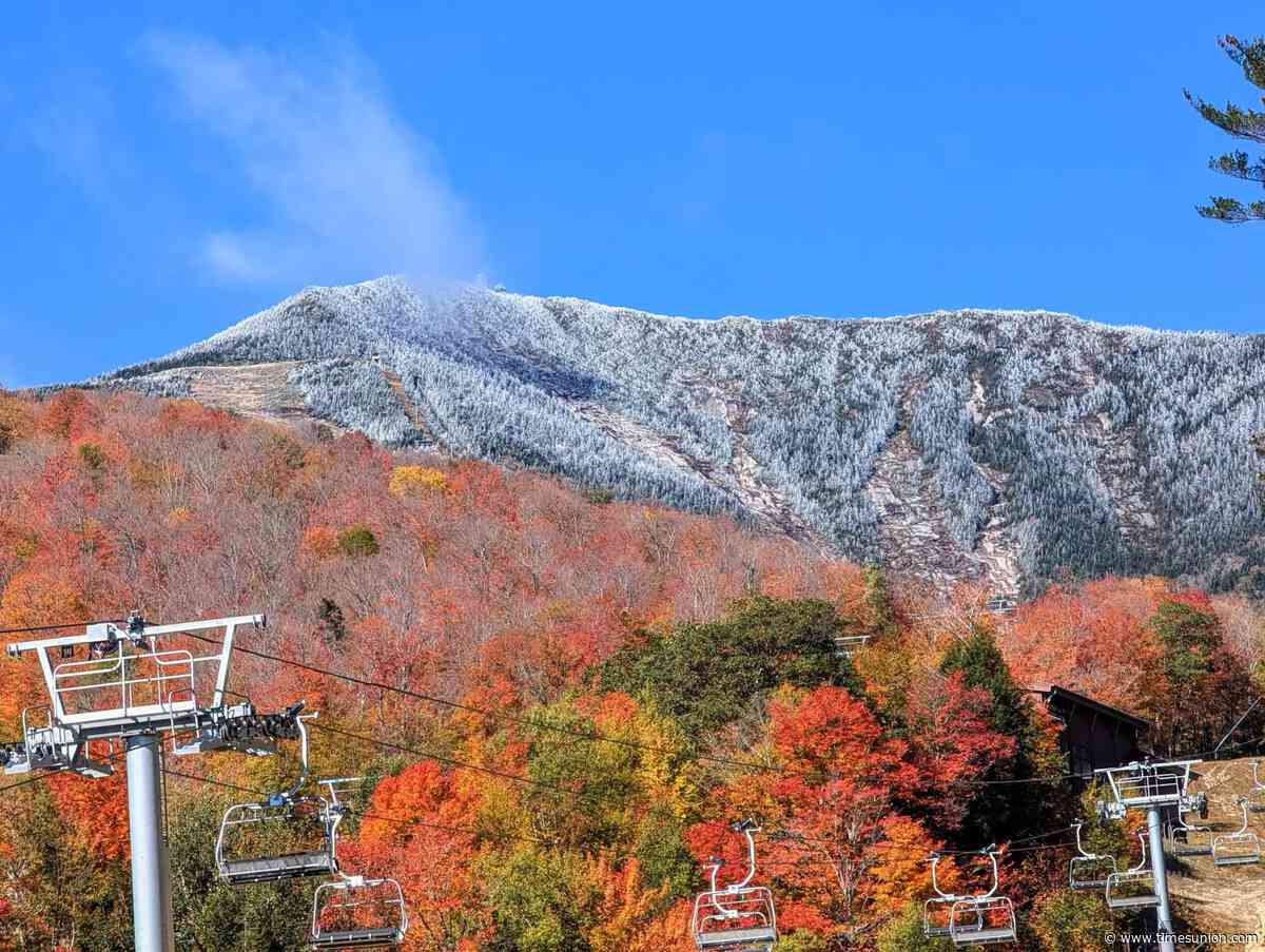 First snow of season falls at Whiteface Mountain in Adirondacks
