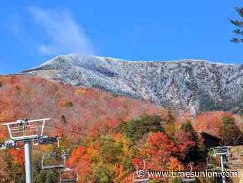 First snow of season falls at Whiteface Mountain in Adirondacks