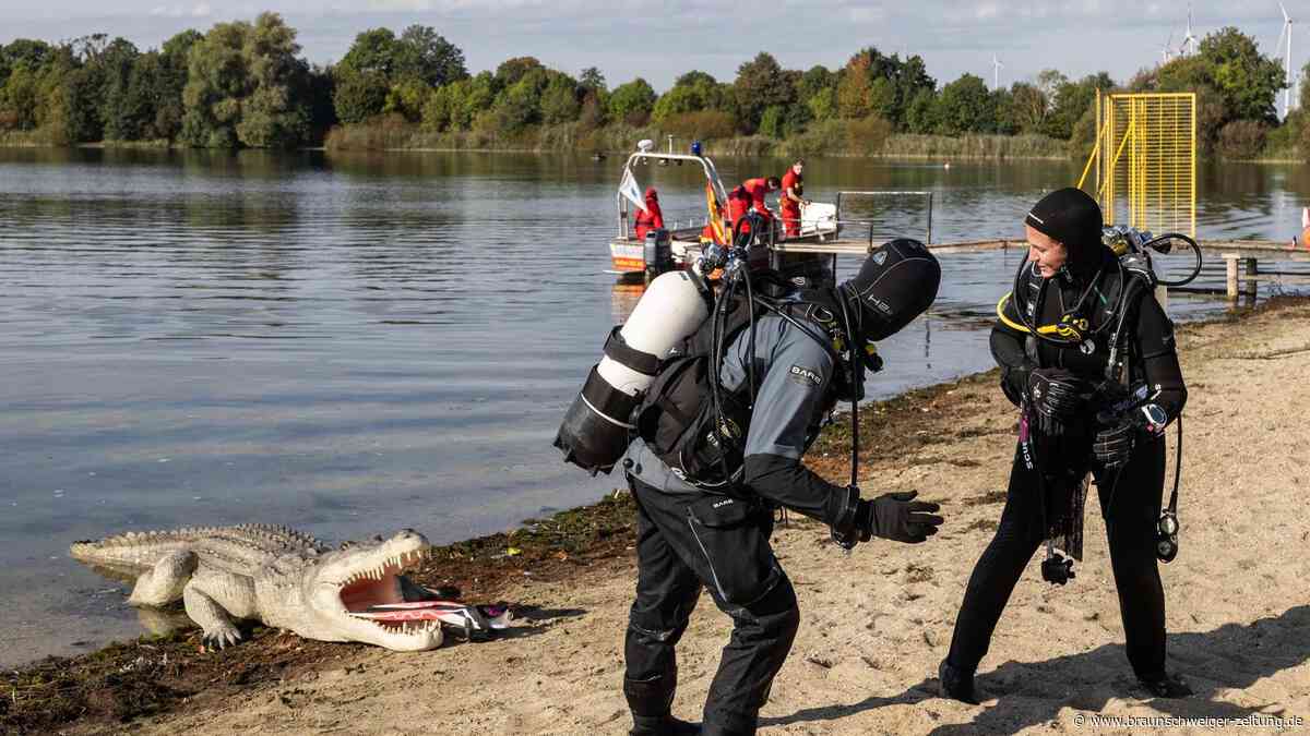 3,15-Meter-Krokodil im Salzgittersee: Das hat es damit auf sich