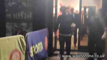 Ex-Swansea City and Rangers boss confronted by angry fan at stadium after defeat