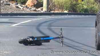 Unresponsive scooter rider taken to hospital after Waterbury crash, police say