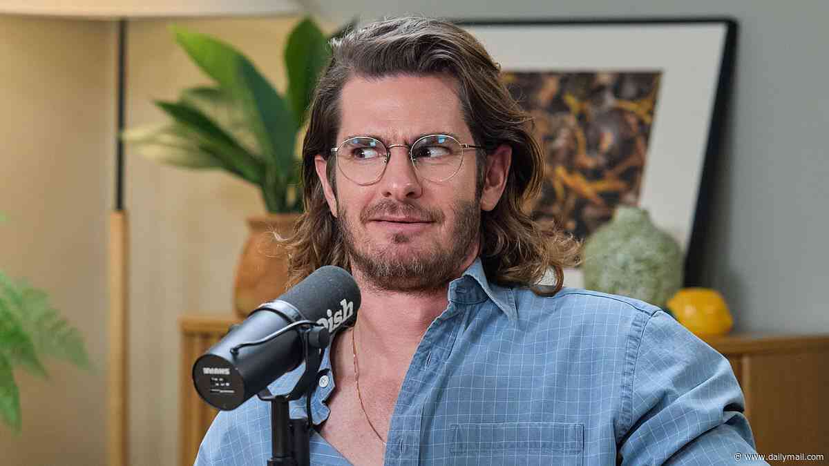 Andrew Garfield reveals a teacher made him sick after force-feeding him school dinners as he says he used to hide in the toilets to escape 'brutal' lunches