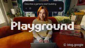 Introducing Playground: Create and play custom games