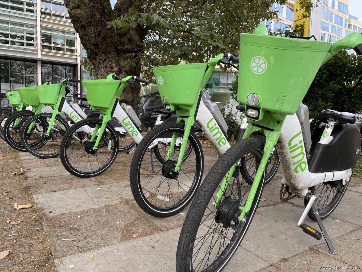 Lime spends almost £900,000 on e-bike parking across London amid 'Wild West' concerns