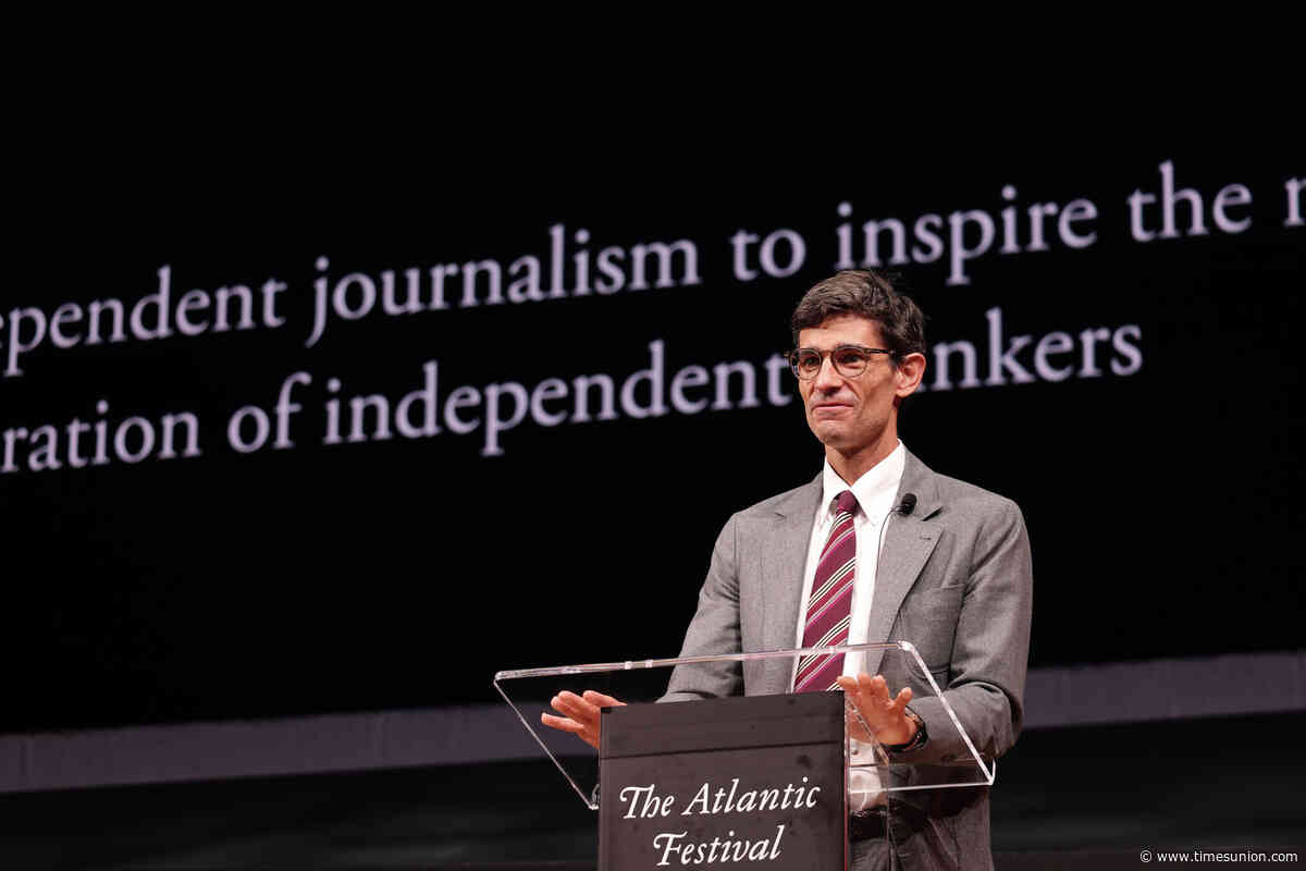Running 'helps me feel alive every day,' says The Atlantic CEO