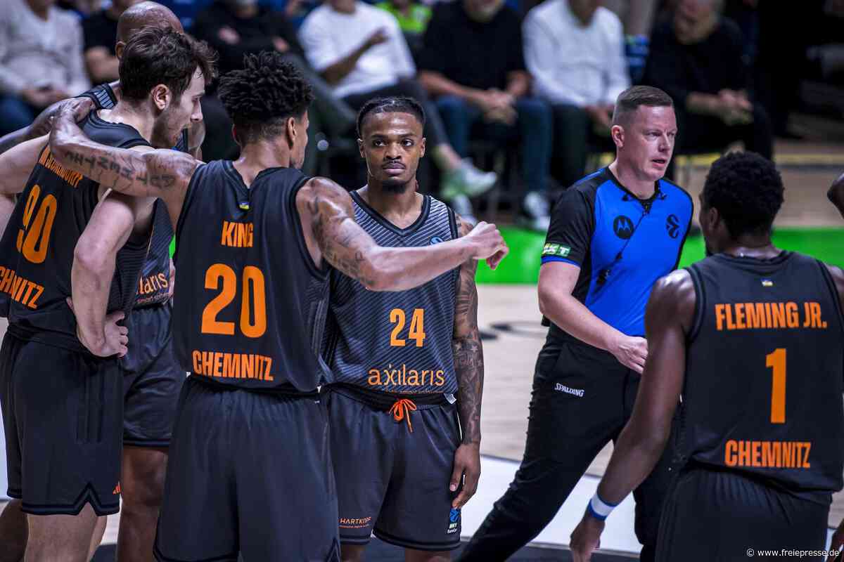 Liveticker: Niners Chemnitz wollen raus aus dem Tal – doch es kommen die Riesen von Neptunas Klaipeda