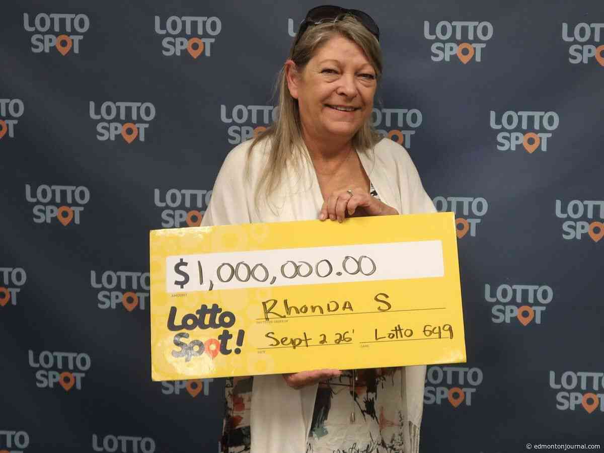 'I couldn't sleep': Edmonton woman wins $1M on Lotto 649 draw