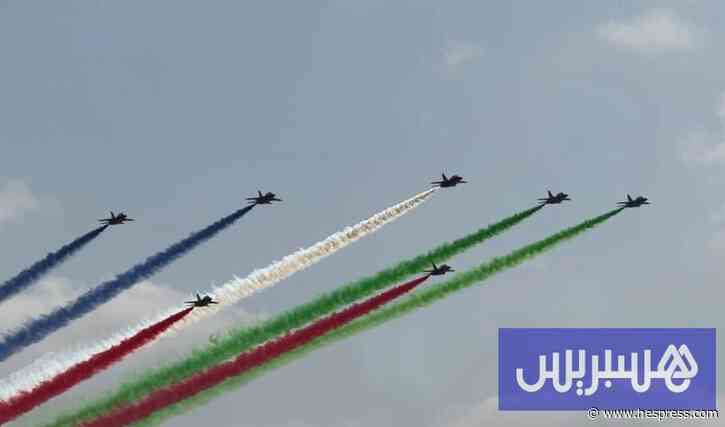 فرسان الإمارات وصقور السعودية يُلوّنون سماء مراكش بالعروض الجوية