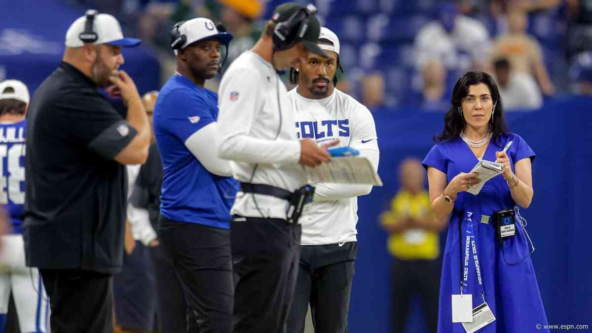 🤔 Carlie Irsay-Gordon's presence on Colts sideline reignites debate