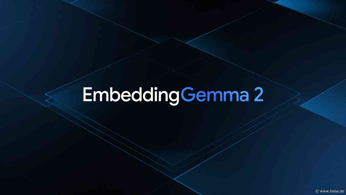 EmbeddingGemma 2: Multimodale Suche für Endgeräte
