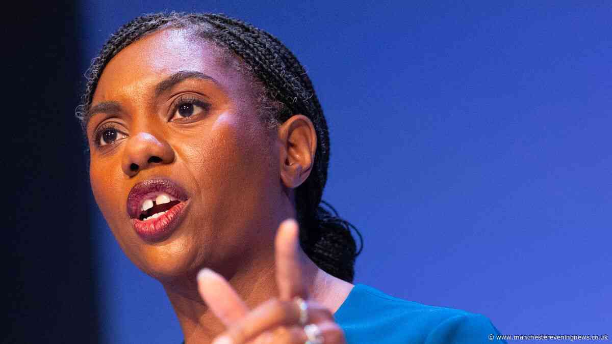 Eight years after THAT Theresa May dance, Kemi Badenoch takes to Birmingham stage at Tory conference to warn Andy Burnham 'the fight is coming'