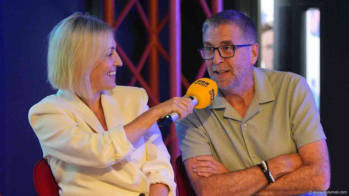 Everyone in TV is thrilled Match of the Day hosts Kelly Cates and Mark Chapman are dating... except for his 'raging' ex. Now, insiders tell KATIE HIND how SHE exposed the couple's secret romance