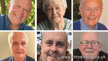 Funeral notices in the Chronicle last week including tributes to a  'beloved husband'
