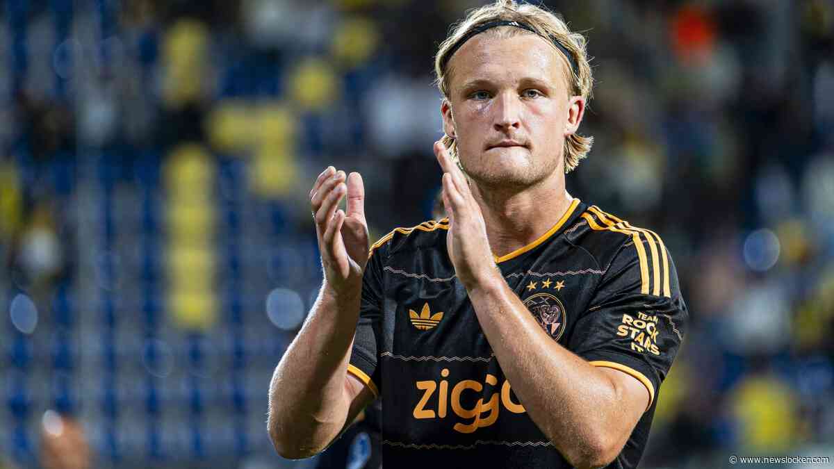 Drama voor Kasper Dolberg: gescheurde kruisband zet streep door seizoen van Ajax-spits