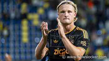Drama voor Kasper Dolberg: gescheurde kruisband zet streep door seizoen van Ajax-spits