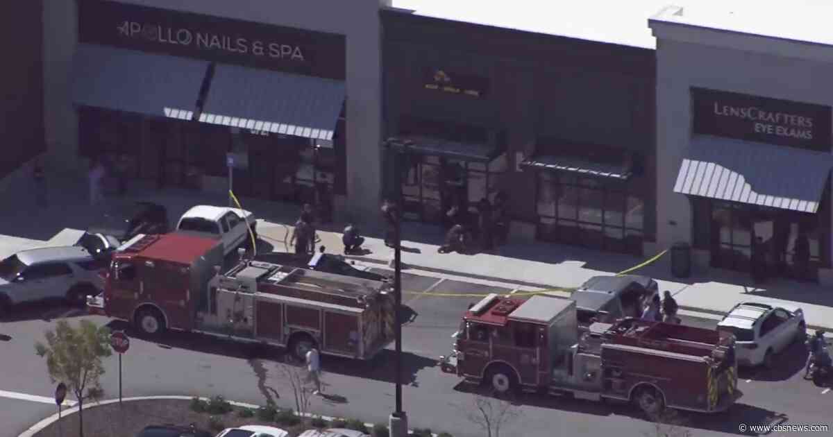 Person hit, pole struck in serious Gainesville shopping center crash