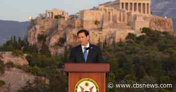 Rubio calls for "unapologetic pursuit of national power" in Acropolis speech