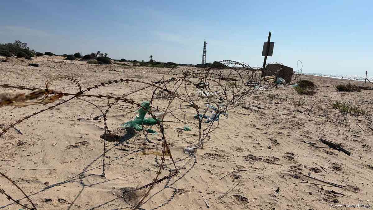 Hamas-Überfall auf Israel: Der Strand, an dem der 7. Oktober begann