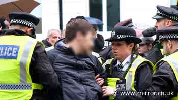Five people arrested at pro-Palestine protest in London on October 7 anniversary