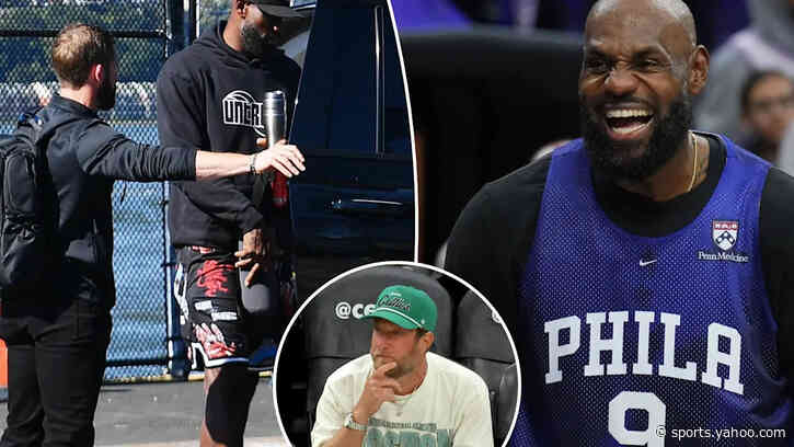 Dave Portnoy calls LeBron James’ 76ers contract ‘illegal’ over Fanatics ‘side deal’