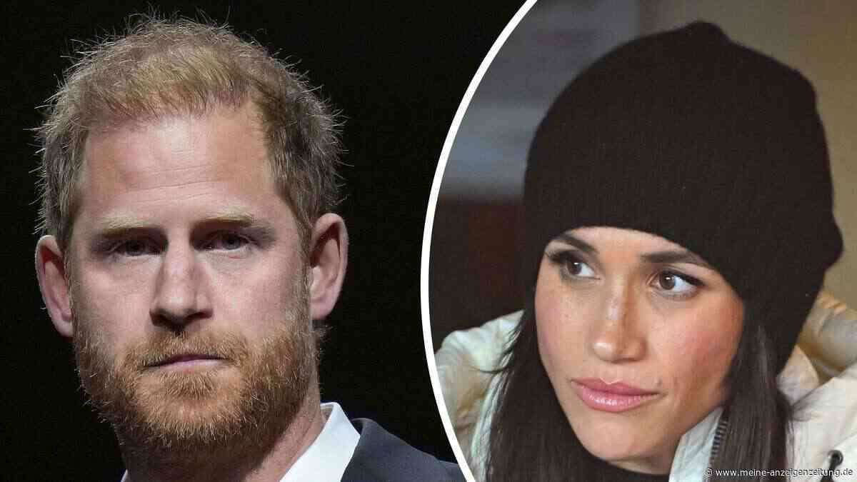 „Zutiefst unglücklich“: Stehen Prinz Harry und Meghan Markle vor dem Ehe-Aus?