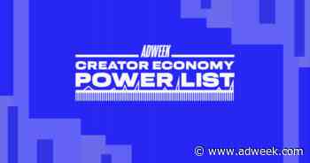 ADWEEK Launches Inaugural Creator Economy Power List
