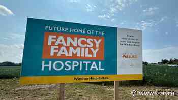 Fancsy Family Hospital marks 'first pour' of concrete