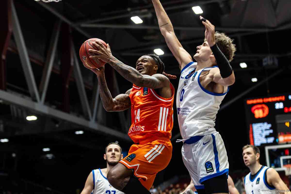 Liveticker: Niners Chemnitz spielen wie entfesselt und führen zur Halbzeitpause deutlich gegen Neptunas Klaipeda