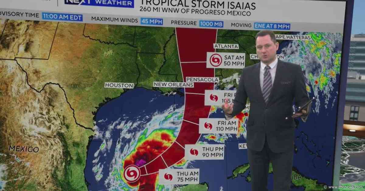 Georgia seeing calm before Tropical Storm Isaias' impacts hit state