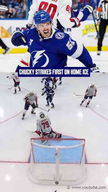 Chucky sounds the first 🚨  #hockey #nhl #goals