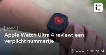 Apple Watch Ultra 4 review: een verplicht nummertje
