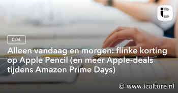 Alleen vandaag en morgen: flinke korting op Apple Pencil (en meer Apple-deals tijdens Amazon Prime Days)