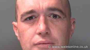 He trapped his ex inside her own home before a neighbour came to her rescue