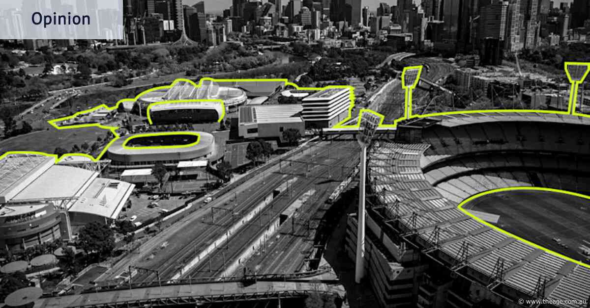 There is a world where art and sport are discrete – but that’s not Melbourne