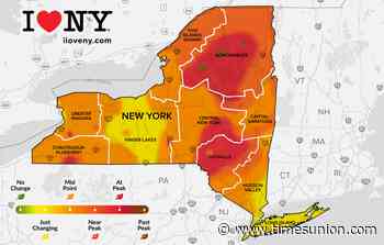 Where fall’s colors are blazing for the week of Oct. 7-13