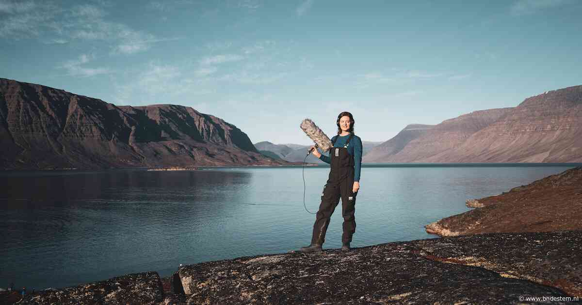 Bredase Simone (31) maakt mensen stil met geluiden van Antarctica: ‘Alsof je op een andere planeet stapt’