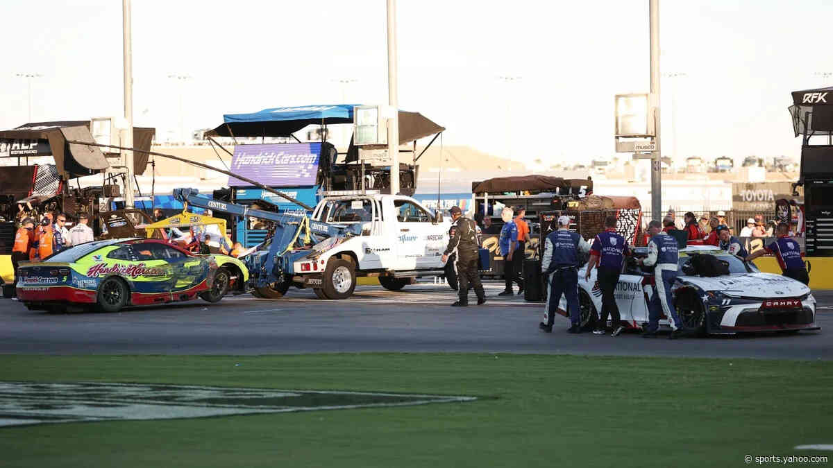 Denny Hamlin had 'no idea' he helped Kyle Larson get back on the lead lap by pitting