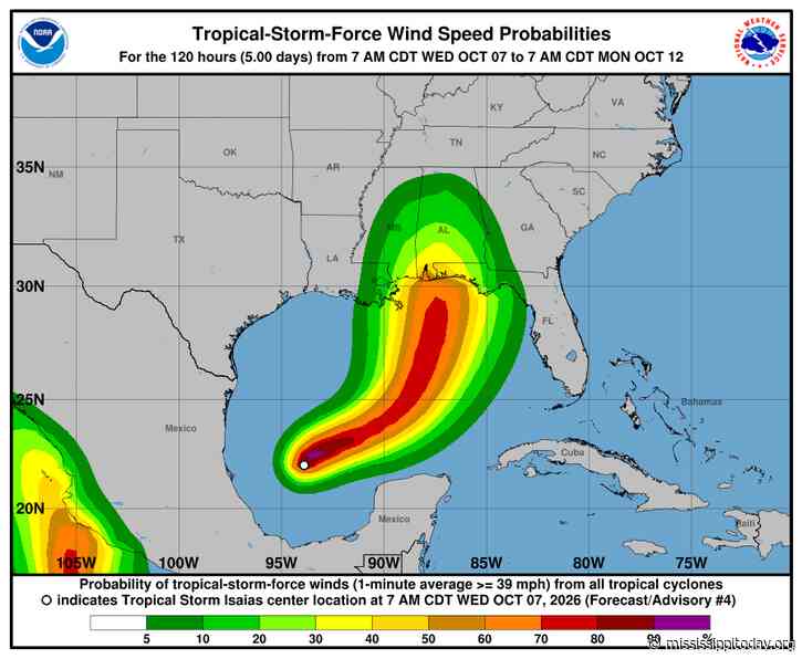 Hurricane expected to hit Coast this weekend, forecasters say